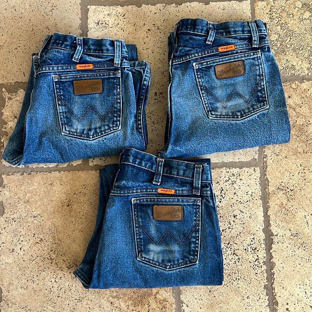 FR Wrangler Jeans *Lot of 3*